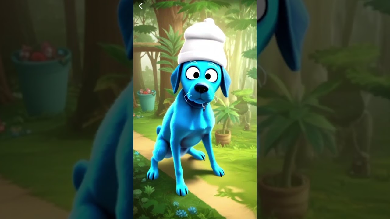 Smurf Your Pet Lens