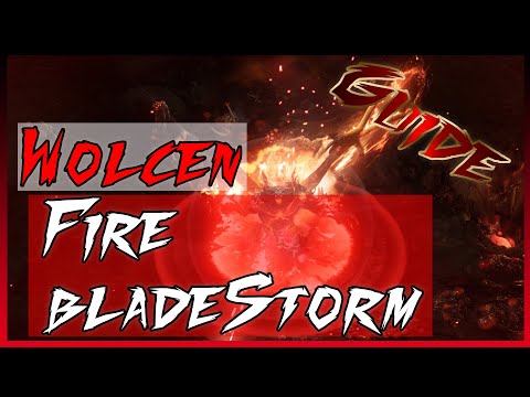 Wolcen Fire Elemental Bladestorm Guide (lvl68) | Showcase Champion 80+