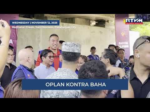 Your President At Work November 8-13, 2025