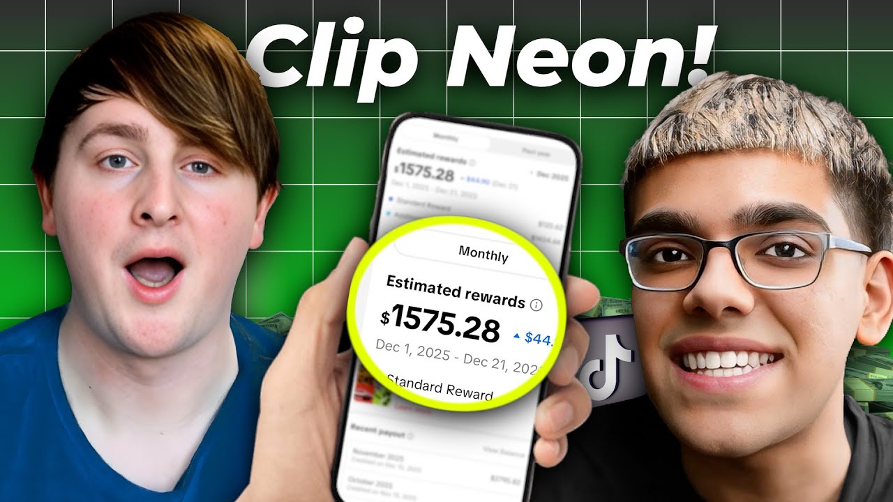 How To Clip Neon & Get Paid! (TikTok Clipping)