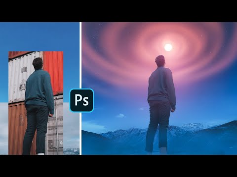 Fantasy Light Manipulation - Photoshop Composite