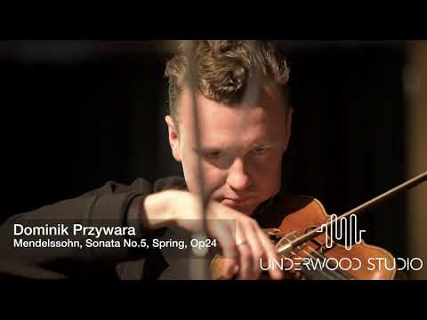Dominik Przywara - Violin Sonata No 2 by Felix Mendelssohn Short Demo