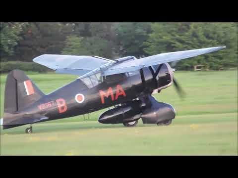 Westland Lysander SOE-Abholdemonstration - Shuttleworth Special Operations Airshow 2023