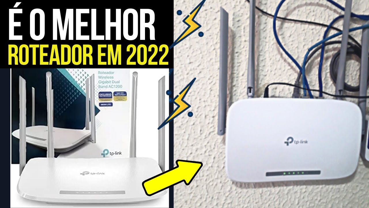Miniatura da avaliação em vídeo de Roteador TP-Link Gigabit Wireless AC1200 EC220-G5