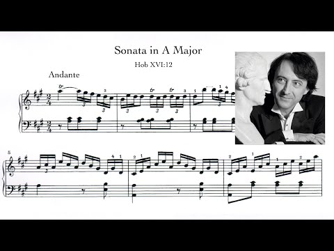 Haydn Sonata No. 12 in A major, Hob XVI 12 – Jean-Efflam Bavouzet