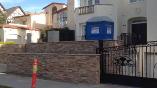 Gate done by mulholland for a contractor in Santa Monica
