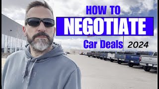 Save THOUSANDS at Car Dealership. How to negotiate a car deal in 2024. The most important tip.