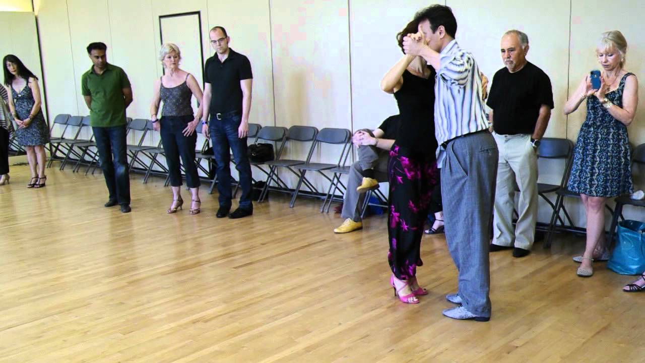 "Walks and turns" - class demo by Esteban Moreno and Claudia Codega, ASTF- 2012