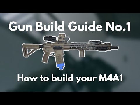 Making the Best Gun Builds #1: M4A1 | ROBLOX DEADLINE