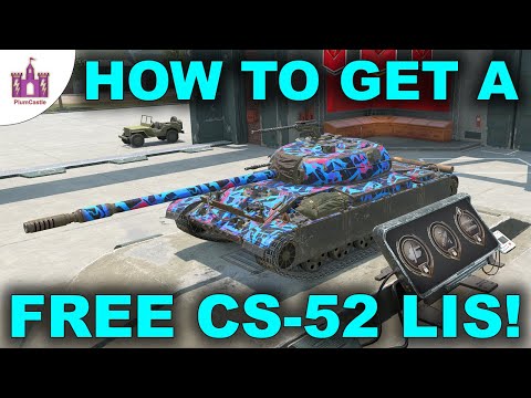 How to get a FREE CS-52 LIS tier 7 PREMIUM! - WoT Blitz