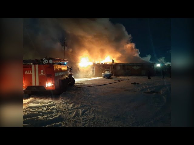 Пожар на мебельном цехе с майнинговым оборудованием