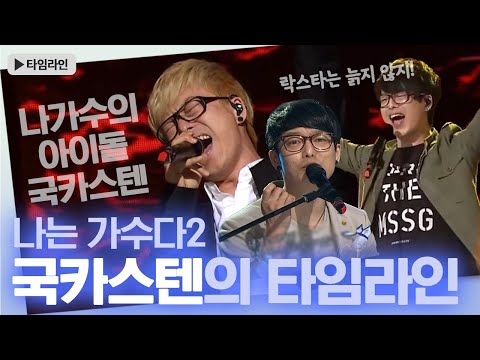 【타임라인​​】 제목 짧고 굵게 끝냅니다. 나는 가수다 국카스텐 무대 모음집. | 나는 가수다2 | TVPP | MBC 120603 방송