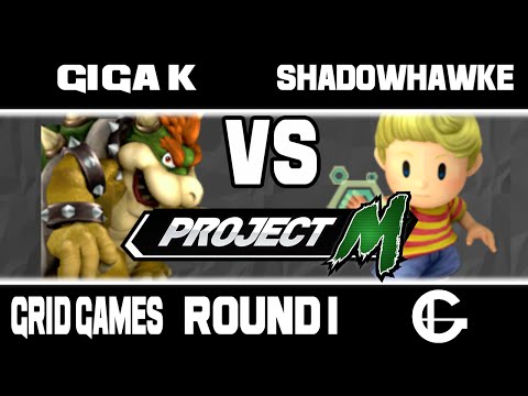 Giga K (Bowser) VS Shadowhawke (Lucas) | Grid Project M Weekly 48 | Round 1