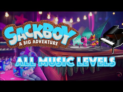 Sackboy A Big Adventure All Music Levels