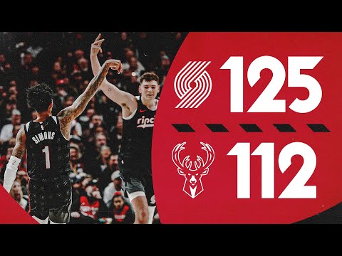 Portland Trail Blazers 125, Milwaukee Bucks 112 | Game Highlights | January 28, 2025