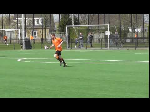 7 april 2018 VV De Meern 2 - FC Breukelen 3 com 4-5 Doelpunt Ian (3-4)