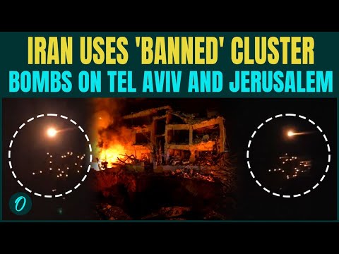 Iran Rains ‘BANNED’ Cluster Bombs on Jerusalem And Tel Aviv | Israeli Cities Under Hellfire | VIDEO