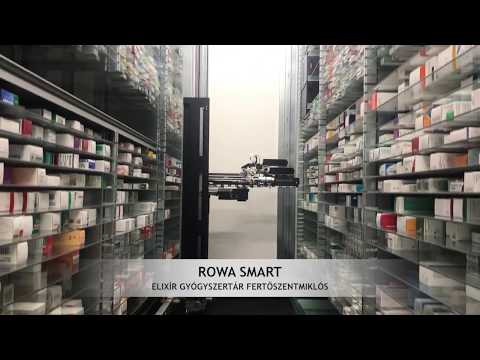 Rowa Smart működés közben Elixír Gyógyszertár Fertőszentmiklós, 2017 december