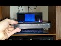 Rewinding A VHS Shrek 2001 VHS Ink Label Copy