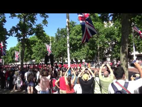 Band of the Irish Guards Trooping the colour 2017