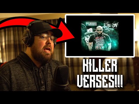CRYPT REACTS to UNDERRATED RAPPERS | Big Menace ft. Wrekonize - We On (Official Audio)