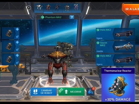 War robots | 5.2M Damaged |Phantom Full MK2 | Gameplay