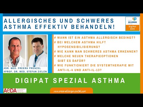 Allergisches und schweres Asthma effektiv behandeln!