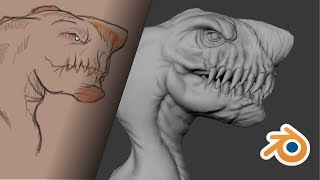 (Tutorial) - Creature Design in Blender