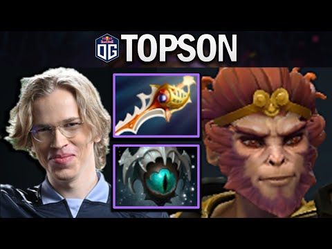 OG.TOPSON MONKEY KING WITH SKADI & DR - DOTA 2 7.27 GAMEPLAY
