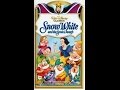 Digitized Closing To Snow White And The Seven Dwarfs W Making Of Snow White UK VHS