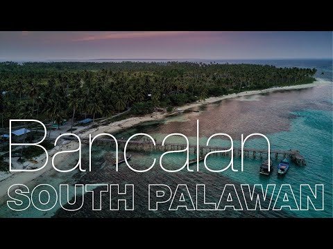 BANCALAN ISLAND by drone - PALAWAN, Philippines