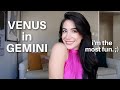 VENUS in GEMINI : The GEMINI Lover - Love Languages, Their Type, What They Want