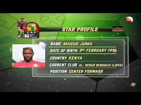 Harambee Stars Player Profile: Masud Juma  #AFCONikoKBC