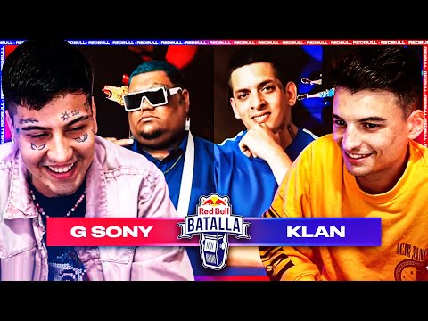 REACCIONANDO con DUKI: G SONY vs KLAN - Octavos | Red Bull Argentina 2021