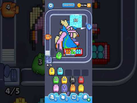 Pixel Flow Level 662 Walkthrough