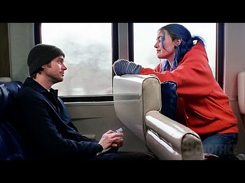 Joel e Clementine si incontrano sul treno | Se mi lasci ti cancello | Clip in Italiano