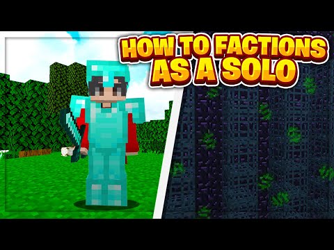 HOW TO FACTIONS AS A SOLO *NO RANK* | Minecadia Factions