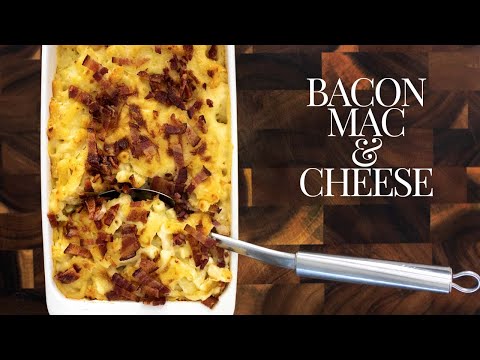 This EPIC Bacon Mac & Cheese is a MUST TRY Recipe
