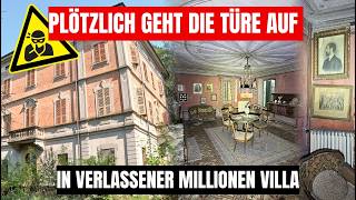 LOSTPLACE // Wir FINDEN eine VERLASSENE MILLIONEN-VILLA 🏛️ in ITALIEN 🇮🇹 und PLÖTZLICH kommt JEMAND😱