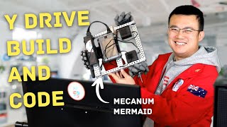 VEX V5 Y-Drive Build and Code Tutorial (The Mecanum Mermaid Drive)