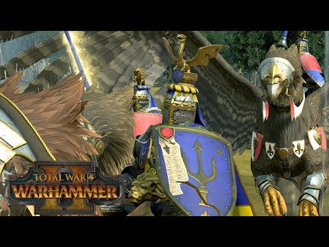 ALBERIC'S GRYPHS - Bretonnia vs Vampire Landlubbers // Total War: Warhammer II Online Battle