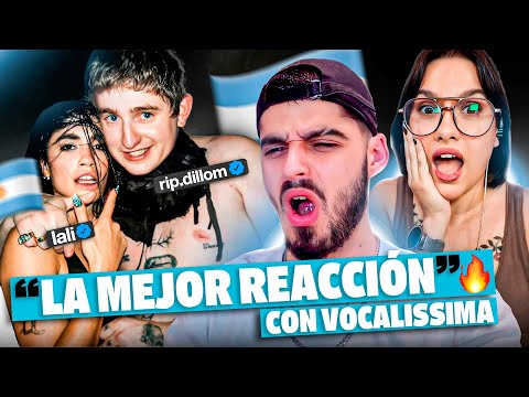 La MEJOR REACION CON @Vocalissima Lali, Dillom - 33 | REACCIÓN Y ANÁLISIS