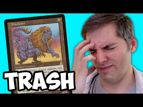 Cards That Used To Be Broken, Now Unplayable | Magic The Gathering