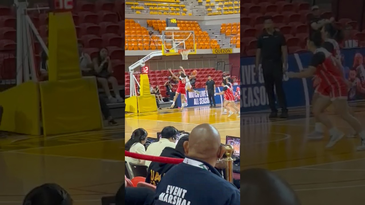 Highlights: Louna Ozar of UP whips in an assist to Achrissa Maw for the dipsy-doo and and-one