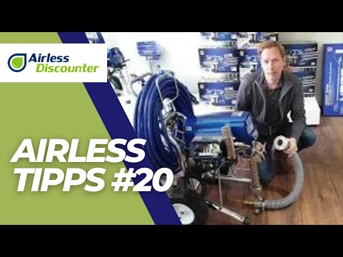 Airless Tipps #20 - Großmengen direkt aus Container ansaugen