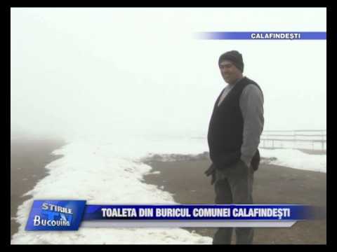 03 - Toaleta din buricul comunei Calafindesti Bucovina TV_ro