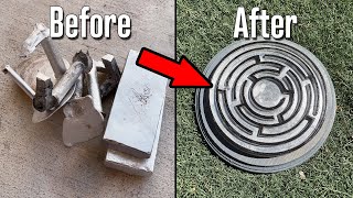 Casting A WORKING Metal Maze From Scrap Aluminum - Make Your 3D Print In Solid Metal