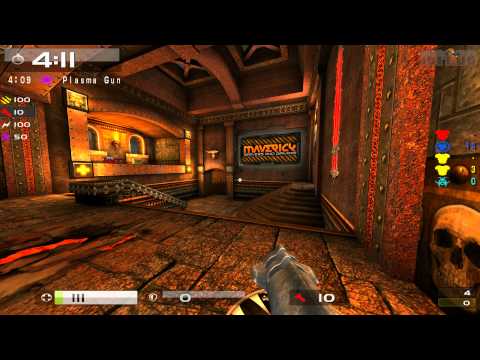 Quake Live: Amateur Duel (Bloodrun) - elo 1700 vs. 1300