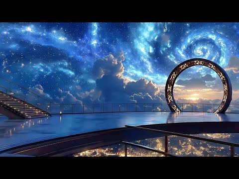 What If HEAVEN Was Built From Starlight? 🌌 4K Celestial Palace Ambience for Deep Rest