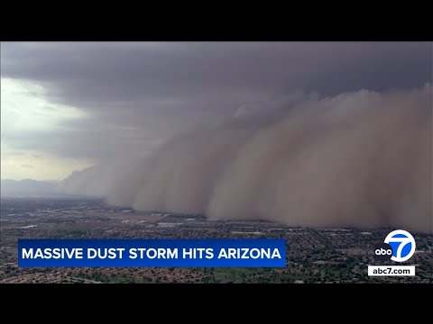 Massive dust storm hits Arizona